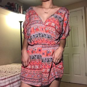 Patterned Romper